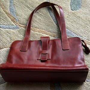 I Medici Firenze Brown Leather shoulder bag